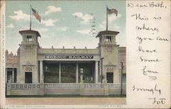 This White City, Chicago - Scenic Railroad Illinois Postcard Postcard Postcard