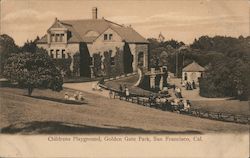 Childrens Playground, Golden Gate Park Postcard