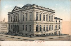 Public Library St. Joseph, MO Postcard Postcard Postcard