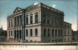 Public Library Postcard