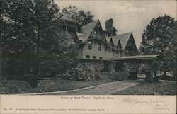 Home of Mark Twain Hartford, CT Postcard Postcard Postcard