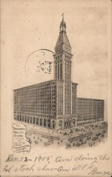 Montgomery Ward & Company Building Postcard