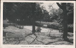 Shuffle Board Courts, Moray Court St. Petersburg, FL Postcard Postcard Postcard