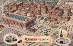 Home of Budweiser Anheuser-Dusch St. Louis, MO Postcard Postcard Postcard