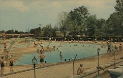 Sunset Hills Pool St. Louis, MO Postcard Postcard Postcard