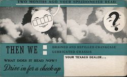 Drive In for a Checkup Your Texaco Dealer 1933 Appointment Reminder Cars Postcard Postcard Postcard