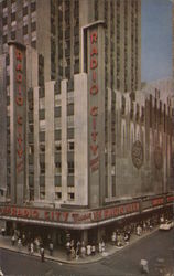 Radio City Music Hall New York City, NY Postcard Postcard Postcard