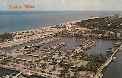 Bahia Mar Yacht Basin and Marina Postcard