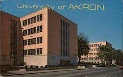 University of Akron Ohio Postcard Postcard Postcard