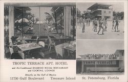 Tropic Terrace Apt. Hotel St. Petersburg, FL Postcard Postcard Postcard