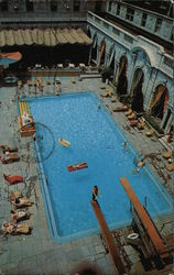 The Sun and Swim Club Pool Postcard