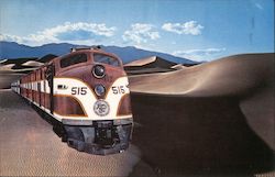 Atlantic Coast Line Locomotive, by Carrie Carlton aka Carioca Modern Postcard Postcard Postcard