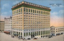 Hotel Ansley Atlanta, GA Postcard Postcard Postcard