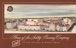 Home of the Jos. Schlitz Brewing Company Milwaukee, WI Postcard Postcard Postcard