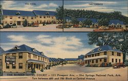 The Romer Hotel Court Hot Springs National Park, AR Postcard Postcard Postcard