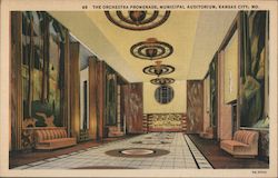 The Orchestra Promenade Municipal Auditorium Kansas City, MO Postcard Postcard Postcard