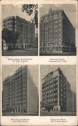 Hotels & Apartments Postcard