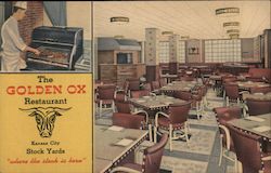 The Golden Ox Restaurant Postcard