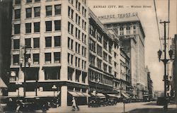 Walnut Street Kansas City, MO Postcard Postcard Postcard