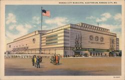 Kansas City Municipal Auditorium Postcard