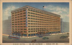 Dixon Hotel Postcard