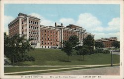 St. Luke's Hospital - 44th and Mill Creek Parkway Kansas City, MO Postcard Postcard Postcard