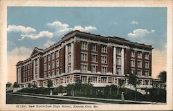 New North-East High School Kansas City, MO Postcard Postcard Postcard