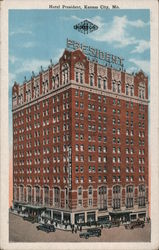 Hotel President Kansas City, MO Postcard Postcard Postcard