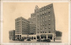 La Salle Apartment Hotel Kansas City, MO Postcard Postcard Postcard