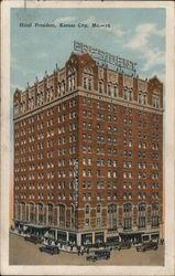 Hotel President Kansas City, MO Postcard Postcard Postcard