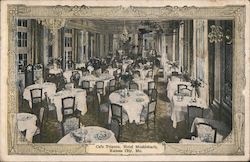 Cafe Trianon, Hotel Muehlebach Kansas City, MO Postcard Postcard Postcard