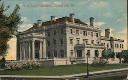 R. A. Long Residence Kansas City, MO Postcard Postcard Postcard