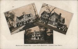 Residences in Sunset Hill - Country Club District Kansas City, MO Postcard Postcard Postcard