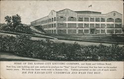 Home of the Kansas City Knitting Company Missouri Postcard Postcard Postcard