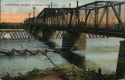 Hannibal Bridge Kansas City, MO Postcard Postcard Postcard