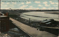 Interstate Viaduct Kansas City, MO Postcard Postcard Postcard