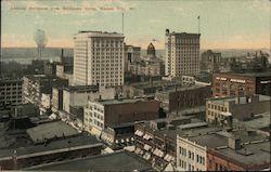 Looking Northeast from Baltimore Hotel Kansas City, MO Postcard Postcard Postcard