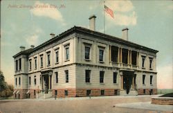 Public Library Postcard