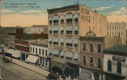 Blossom House Opposite Union Depot Kansas City, MO Postcard Postcard Postcard