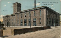 Kansas City Star Building Missouri Postcard Postcard Postcard