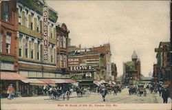 Main St. South of 8th St. Postcard