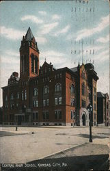 Central High School Postcard