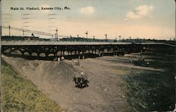 Main Street Viaduct Postcard