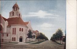 Central M.E. Church - Eleventh Street & Paseo Postcard