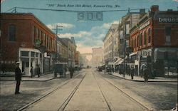 300 Block East 12th Street Kansas City, MO Postcard Postcard Postcard