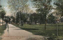 The Grove, 15th Street and Benton Boulevard Kansas City, MO Postcard Postcard Postcard