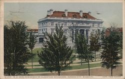 R. A. Long Residence on Gladstone Boulevard Postcard