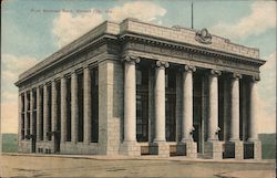 First National Bank Postcard