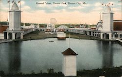 General View, Electric Park Postcard