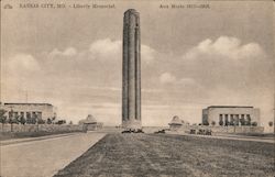 Liberty Memorial, Aux Morts 1917-1918 Kansas City, MO Postcard Postcard Postcard